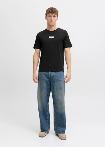 Чорна футболка Jack & Jones