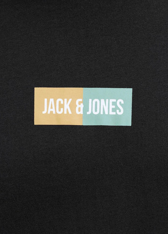Чорна футболка Jack & Jones
