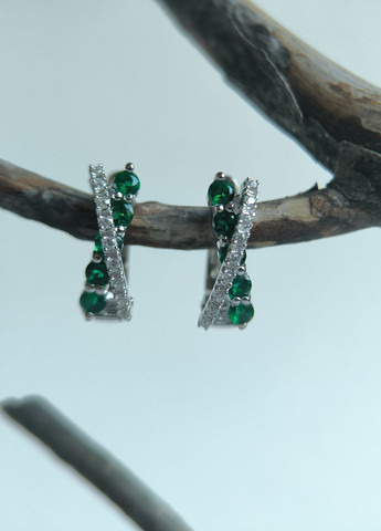 Серьги Silver Flame (353782464)