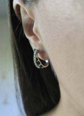 Серьги Silver Flame (353782464)