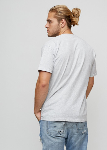 Сіра футболка чоловіча basic YAPPI