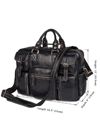 Мужская кожаная сумка 42 см Vintage (232989956)