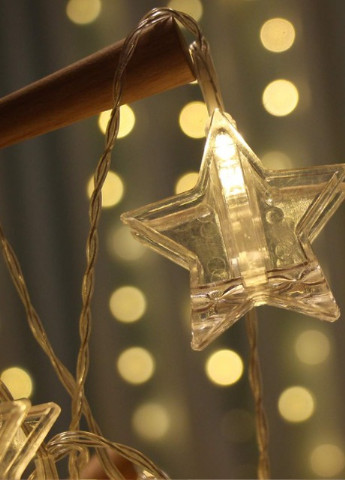 Світлодіодна гірлянда LED з прищепками для фото Зірка, 10 шт More (253991511)