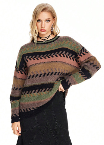 Комбінований демісезонний джемпер джемпер SHEIN