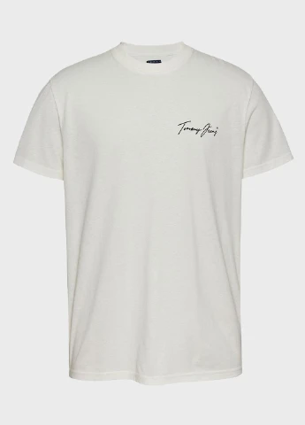 Біла футболка Tommy Jeans