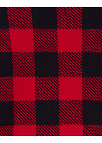 Красная всесезон пижама (лонгслив, брюки) (2 шт.) лонгслив + брюки Carter's