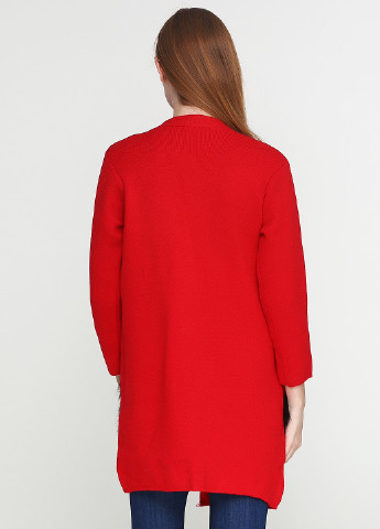 Красная демисезонная пальто Genevieve
