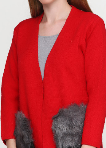 Червона демісезонна пальто Genevieve
