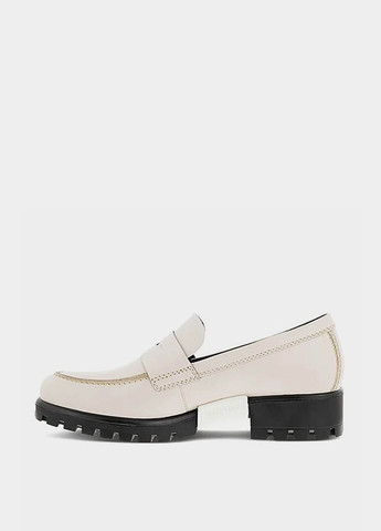 Ecco Туфлі лофери світло-бежевий з натуральна шкіра, данія — демісезон (365697135)