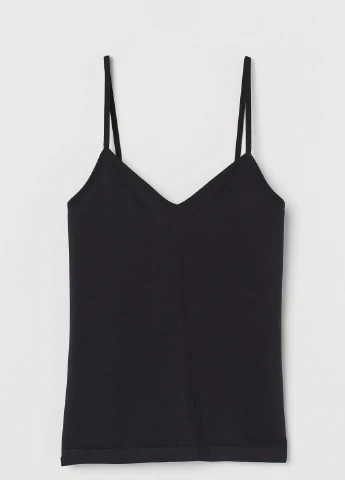 Майка,чорний, H&M Basic — 255192681