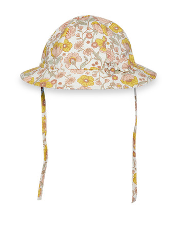 Желтый летний комплект (туника, шорты, панама) C&A