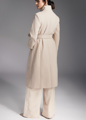 Світло-бежеве демісезонне Пальто однобортне Principles