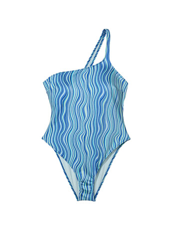 Синій літній купальник суцільний, танк Victoria's Secret