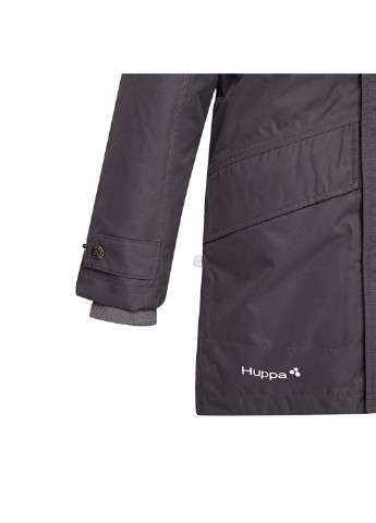 Сірне зимнє Пальто зимове DAVID 1 Huppa