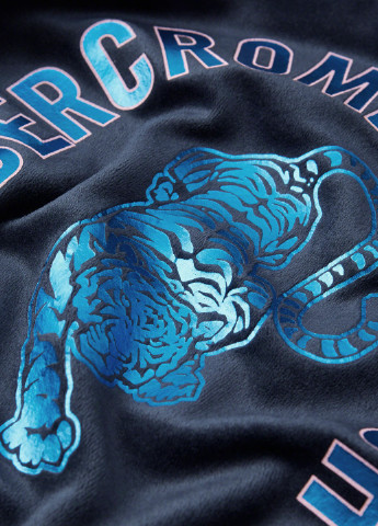 Темно-синяя демисезонная футболка с коротким рукавом Abercrombie & Fitch