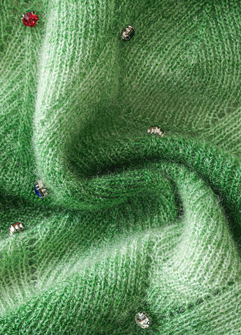 Зеленый демисезонный джемпер джемпер SHEIN