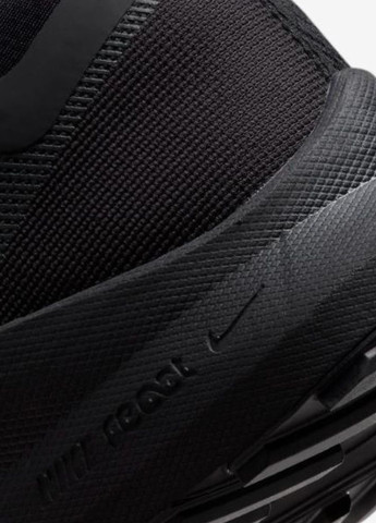 Чорні Осінні кросівки dj7926-008 Nike React Pegasus Trail Gore - Tex