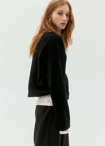 Чорний демісезонний пуловер пуловер H&M