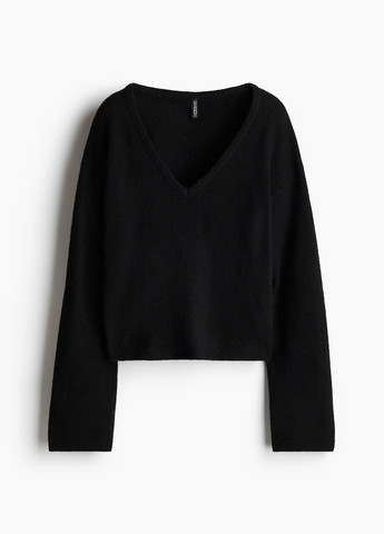 Чорний демісезонний пуловер пуловер H&M