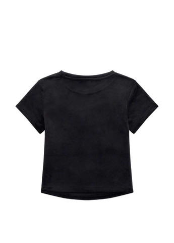 Черная демисезонная футболка Guess