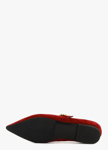 Le'BERDES Туфлі мері джейн червоний з натуральна замша, україна — демісезон (370451831)