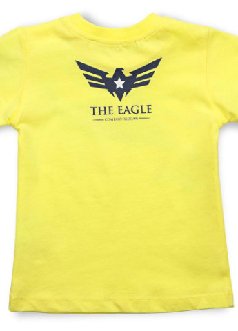 Синий летний костюм десткий с вертолетом (10962-80b-green) Breeze