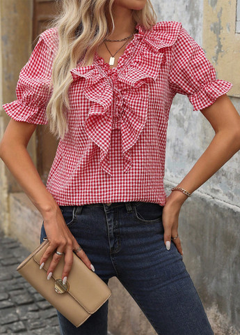 Червона блуза SHEIN