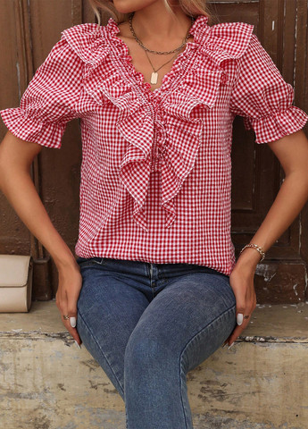 Червона блуза SHEIN