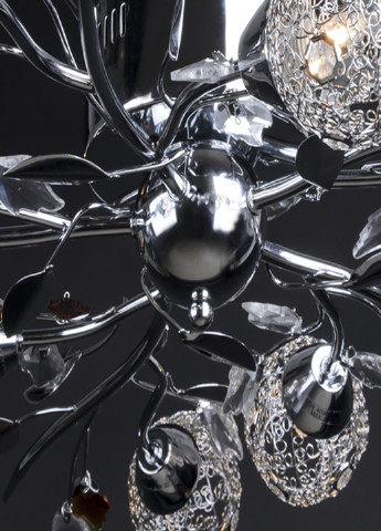 Люстра потолочная флористика BR-368S/10 CHR Brille (251290908)