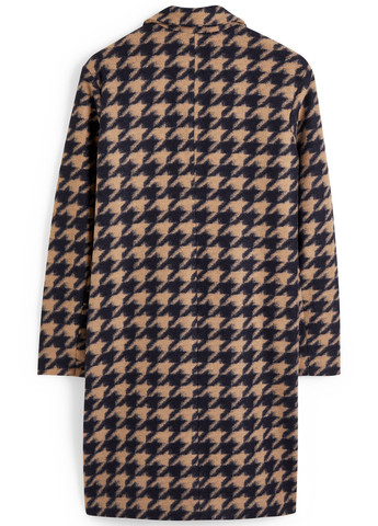 Темно-синє демісезонне Пальто однобортне C&A