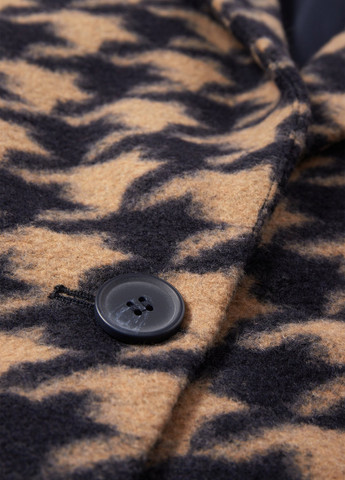 Темно-синє демісезонне Пальто однобортне C&A