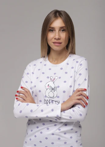 Фиолетовая всесезон пижама Nicoletta