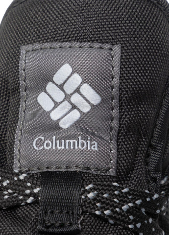 Черевики Columbia логотипи чорні кежуали