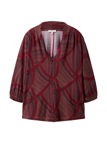 Бордова блуза Tom Tailor