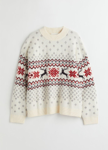 Белый демисезонный джемпер джемпер H&M