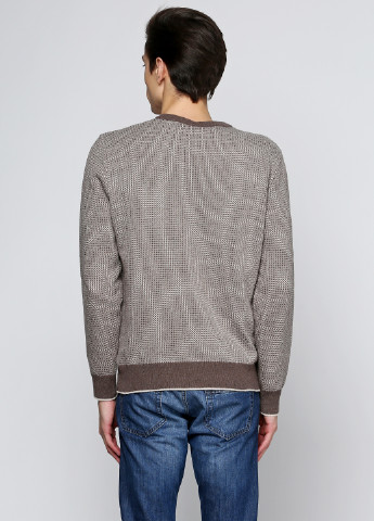 Бежевый демисезонный пуловер пуловер Van Cliff