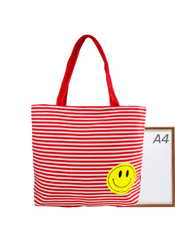Жіноча пляжна тканинна сумка 42х34х8 см Valiria Fashion (252132087)