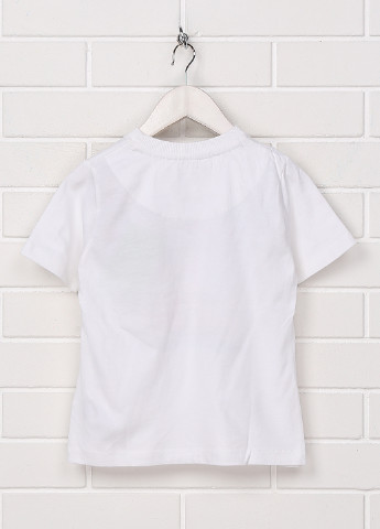 Белая летняя футболка Mayoral