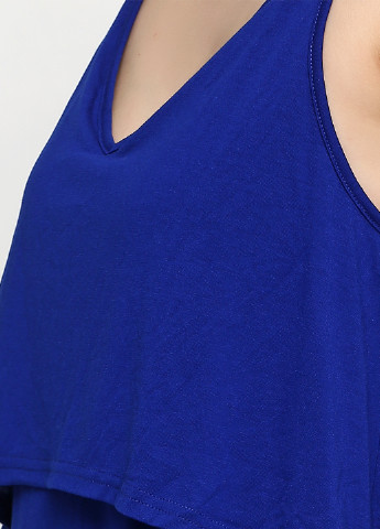 Синя кежуал сукня H&M однотонна