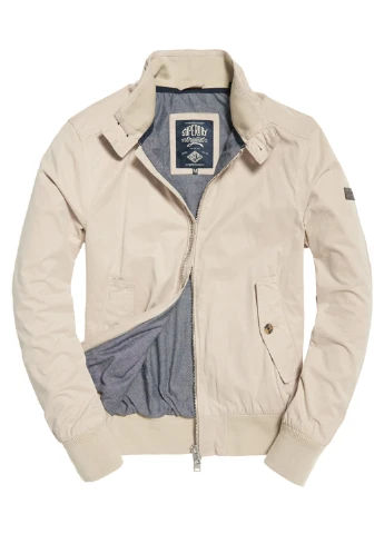 Бежева демісезонна куртка Superdry