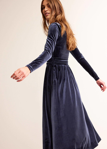 Темно-синя кежуал сукня Boden однотонна