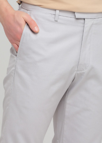 Светло-серые кэжуал демисезонные чиносы брюки Dockers