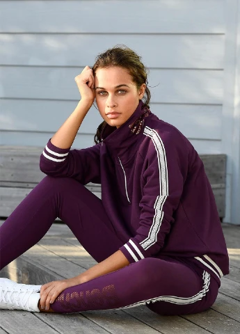 Бордовые демисезонные леггинсы Bench
