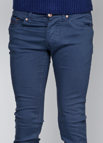 Синие демисезонные скинни джинсы Alcott