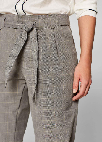 Серые кэжуал демисезонные брюки Esprit