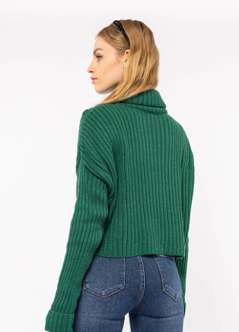 Зелений демісезонний светр one size Yuki
