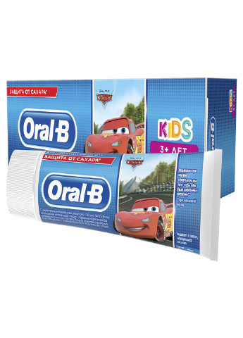 Зубна Паста Kids "Тачки" 75 мл Oral-B біла