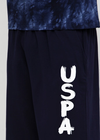 Синий демисезонный комплект (футболка, шорты) U.S. Polo Assn.