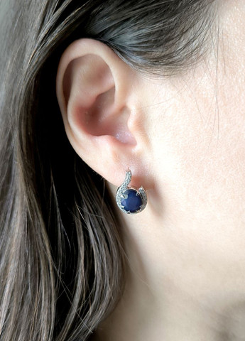 Сережки Silver Flame (317284861)