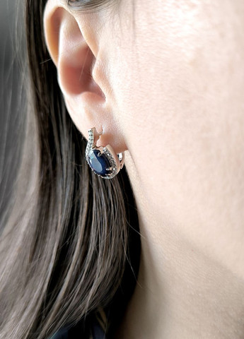 Сережки Silver Flame (317284861)